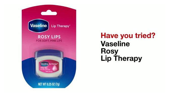 Vaseline Rosy Lip Therapy -  0.25oz, 2 of 15, play video