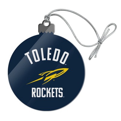 University of Toledo Official Logo Acrylic Christmas Tree Holiday Ornament