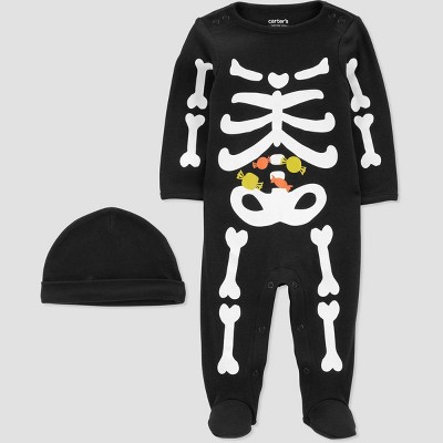 Image of Carter's Just One You®️ Baby Skeleton Sleep N' Play - Newborn