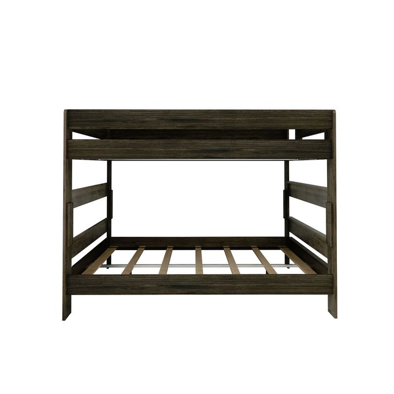 Max & Lily Bunk Bed, Queen-Over-Queen Bed Frame for Kids, Solid Wood Bunk Bed for Kids, No Box Spring Needed, 3 of 5