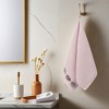REGALWOVEN Cotton Soft Absorbent Waffle Design Leaves Pattern Decorative Hand Towel 13" x 29" 2 Pcs - 2 of 4