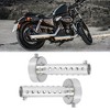 Unique Bargains Motorcycle Exhaust Silencer Exhaust Insert Muffler Pipe 2 Pcs - 2 of 4
