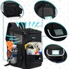 PetAmi Dog Backpack Carrier, Airline Approved Cat Backpacks Carrying Pet Back Pack, Ventilated Soft Sided Bookbag Travel Hiking Camping - 2 of 4