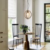 Farmhouse Chandelier, Retro Country Dining Room Lamp, Solid Wood Chandelier for Living Room, Foyer and Dining Room, Bulb Not Included - 2 of 4