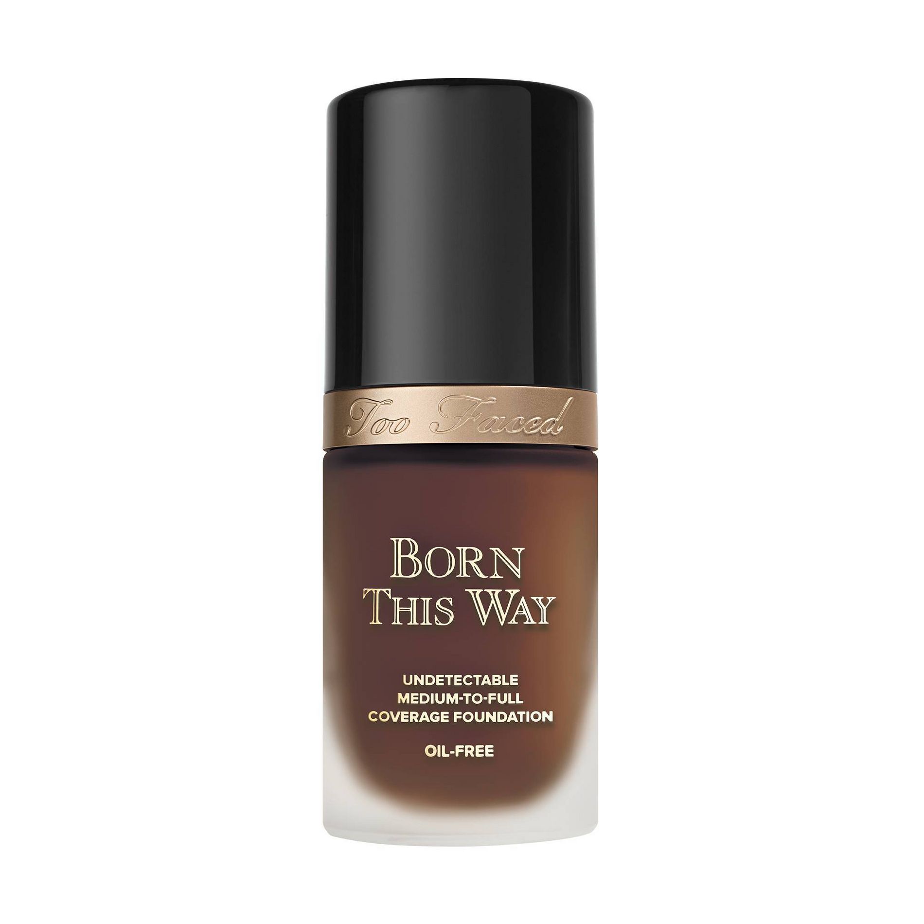 Too Faced Born This Way Finish Longwear Liquid Foundation - Ganache - 1 fl oz - Ulta Beauty: Shine Control, Neutral Undertone, Face Application