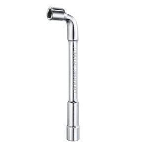 Unique Bargains High Carbon Steel Repairing L-Shaped Angled Double Box End Metric Hex Socket Wrench - 1 of 4