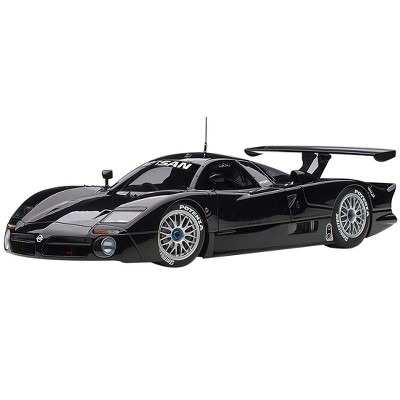 Nissan R390 GT1 Le Mans (1998) Gloss Black "Signature Series" 1/18 Diecast Model Car by Autoart