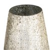 Sagebrook Home 18" Glass Vase - Creative Crackled Design in Purple Ombre - Create Floral Designs for Indoor or Outdoor Use, Table Decor for Home, - 4 of 4