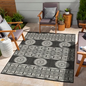 GDFStudio Dorvall Indoor/Outdoor Polypropylene Area Rug - 1 of 3