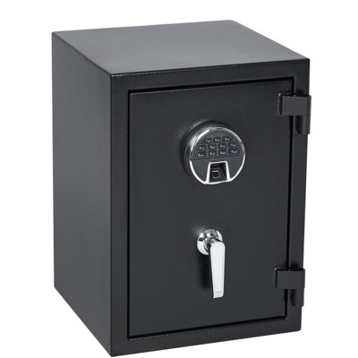2 Cubic Feet Small Safe Box for Money with Code and Keys Solid Safe for Digital Electronic Security Keypad for Home Office Hotel,Personal Money Safes