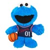 Bleacher Creatures Los Angeles Clippers Sesame Street Cookie Monster 8" Kuricha Plush - 2 of 4