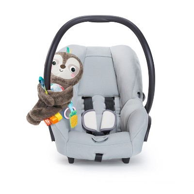 Image of Bright Starts Slingin Sloth Travel Buddy On-The-Go Plush Crib Toy