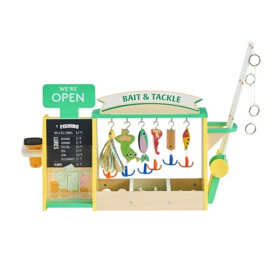 Teamson Kids My Little Helper Fishing Shop & Accessory Set
