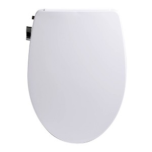 Slim Zero Elongated Bidet Toilet Seat White - Bio Bidet - 1 of 4