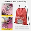 Drawstring Backpack is a must-have for outdoor hiking/fitness, with a simple design and strong waterproof - 4 of 4
