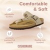 CUSHIONAIRE Women's Libby Cork footbed Sandal with +Comfort and Wide Widths Available, - 3 of 4