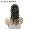 Unique Bargains Women's Latin American Curly Ponytail Long Hair Hair Extensions High Temperature Fiber 16IN 1 Pc - 4 of 4