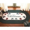 Braided Christmas Poster BRP112 Machine Washable Hand Woven Indoor Rugs - Safavieh - 2 of 3