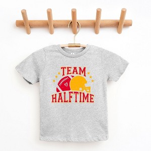 The Juniper Shop Team Halftime Distressed - Red Toddler Short Sleeve Tee - 1 of 3