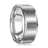 Metallo High Polished Faceted Tungsten Ring - Available Sizes:  9 ,  13 ,  12 ,  11 ,  10 - 2 of 3