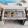 GustoWave Utility Sink, Stainless Steel Kitchen Sink for Restaurant Laundry Room Bathroom Garage Garden, Silver - 3 of 4