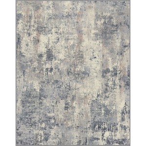 Abynow Geometric Modern Loomed Machine Washable Area Rug - 1 of 4