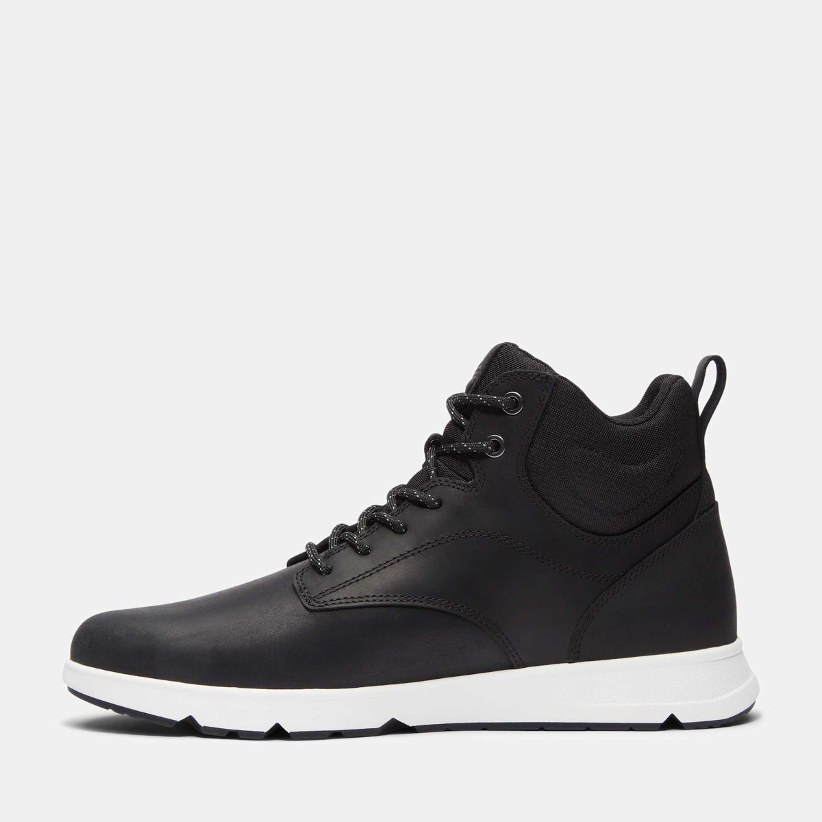 Мужские Timberland Men's Parker Street Mid Lace-Up Sneaker, Black Full-Grain, 9 — фото 6