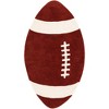 Unique Loom Playtime Kids Wool Collection Area Rug - Football - 2 of 4