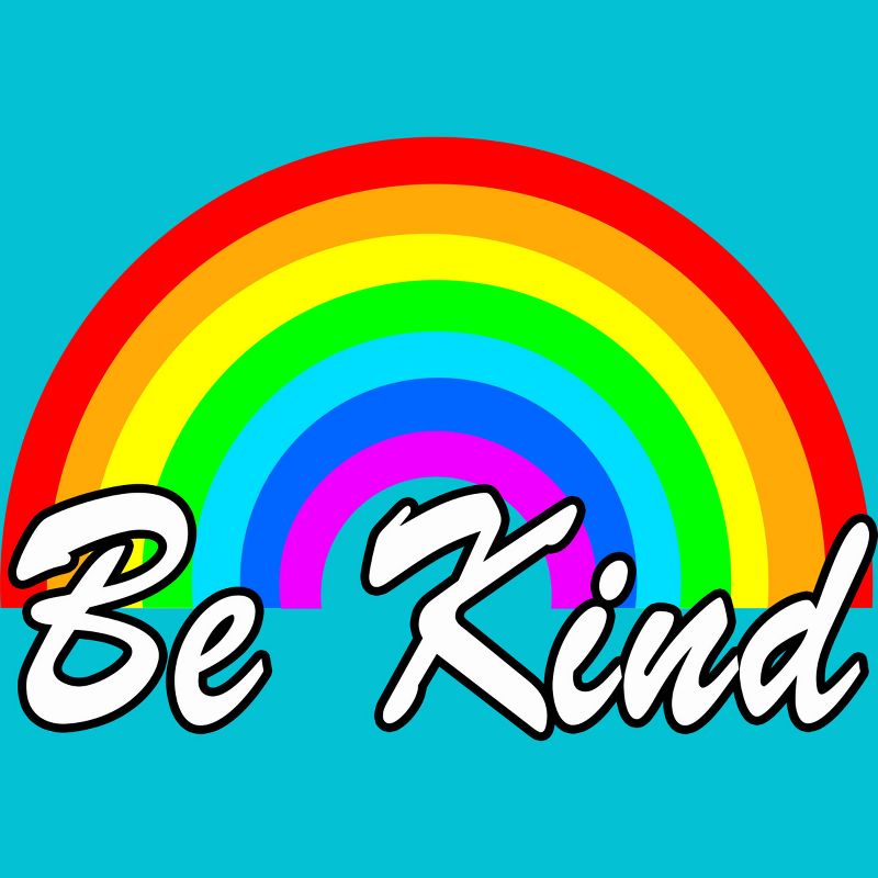 Adult Design By Humans Be Kind Rainbow Autism Awareness By T-Shirt, 2 of 3