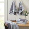 Cotton Two-Toned Plush Towel Set - Great Bay Home - 2 of 4