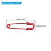 Unique Bargains Large Metal Sturdy Sewing Safety Pins for Blankets 20 Pcs - 2 of 4