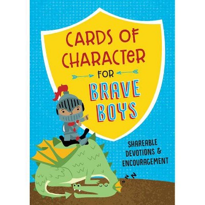 Cards of Character for Brave Boys - by  Compiled by Barbour Staff (Paperback)