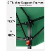 13x13ft Pop Up Gazebo Outside Canopy Tent with 6 Pcs Mosquito Netting One Push Setup - 4 of 4