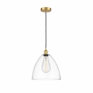 Edison Dome - 1 Light Cord Hung Mini Pendant In Industrial Style-13.75 Inches Tall and 12 Inches Wide - 1 of 1