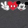 Boys' - Disney - Peace Love Mickey Short Sleeve Graphic T-Shirt - 2 of 4