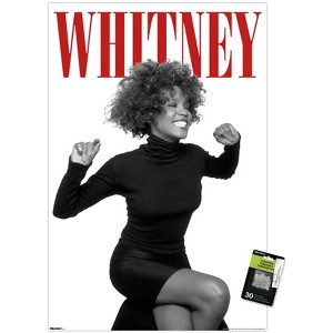 Trends International Whitney Houston - Red Unframed Wall Poster Prints - 1 of 4
