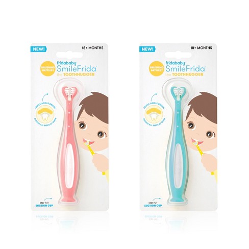 Frida Baby SmileFrida Finger Toothbrush for Baby to Infant Dental Care,  Yellow 