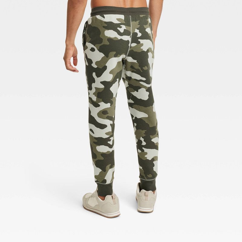 Men's Cotton Fleece Joggers - All In Motion™, 2 of 4