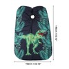 Unique Bargains Kid's Dinosaur Hair Cut Barber Cape Black Green 1 Pc - 4 of 4