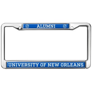 The University of New Orleans Alumni Full Size Standard License Plate Metal Frame - 1 of 4
