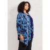 Avenue Women's Plus Size Cardigan With Tank Duet - 4 of 4