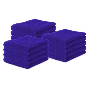 Arkwright Terry Polishing Cleaning Towels (12 Pack), 16x27 in., Thick Cotton, Multipurpose - 1 of 4