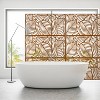 CAVINAS Matrix Metal Decorative Patio Screens, Outdoor & Indoor, Freestanding Decorative Privacy Screen for Deck Balcony Patio - 3 of 4