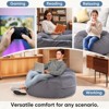 CAVINAS Bean Bag Chair for Adults and Kids Oversized Sofa Couch Floor Chair for Living Room, Bedroom - 4 of 4
