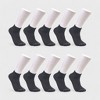 Zoo York Men's 10-Pack Low-Cut Socks - Comfortable, Durable, and Breathable Everyday Athletic Socks - 10 Pairs (Shoe Size 6-12) - 2 of 4