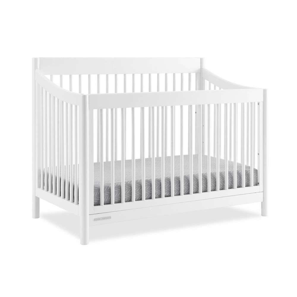 Delta Children Brooks 6-in-1 Convertible Crib - Greenguard Gold Certified - Bianca White