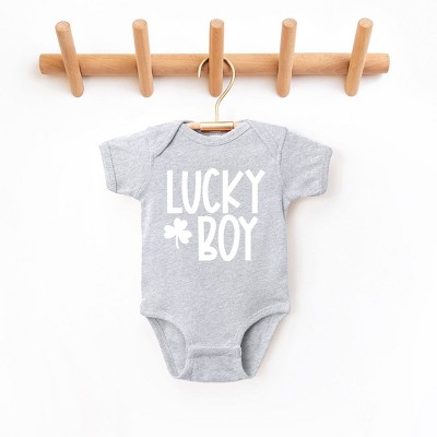 The Juniper Shop Lucky Boy Baby Bodysuit
