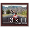 PosterPalooza | Photo Size Classic Modern Brown Frame - UV Acrylic, Foam Board Backing, Hanging Hardware - 3 of 4