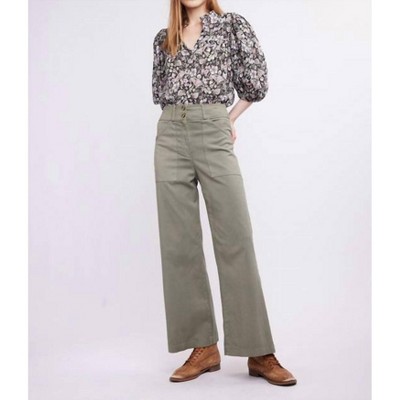 Women's Aria Hi-Waist Pants - Self Contrast