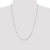 Black Bow Jewelry 0.8mm, Sterling Silver Curb Chain Necklace - 2 of 4